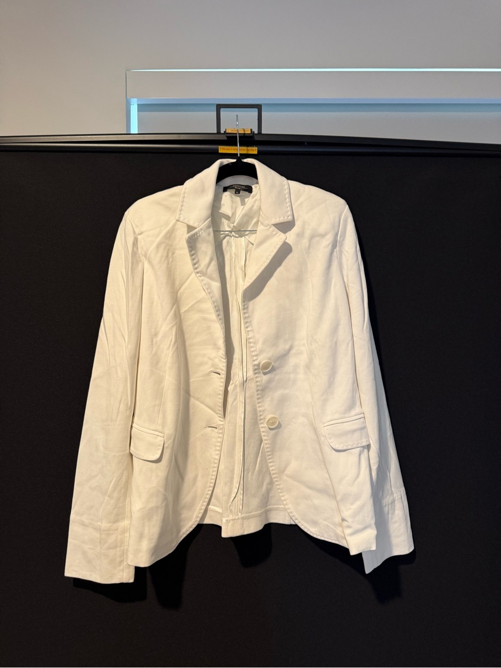 White Women’s Blazer Jacket - Classic Tailored Style